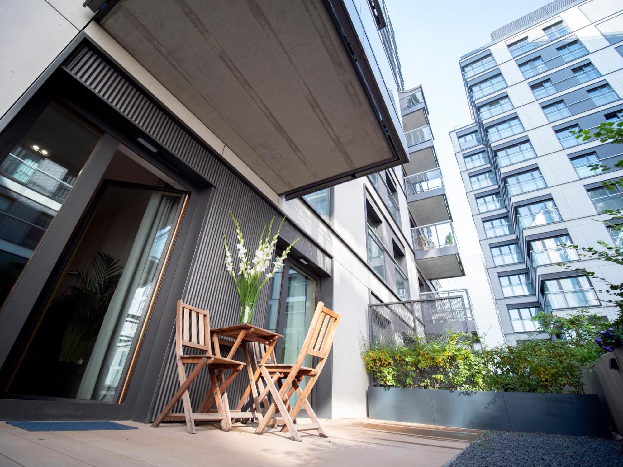 Mennica Residence Patronus Apartments Warschau Exterior foto