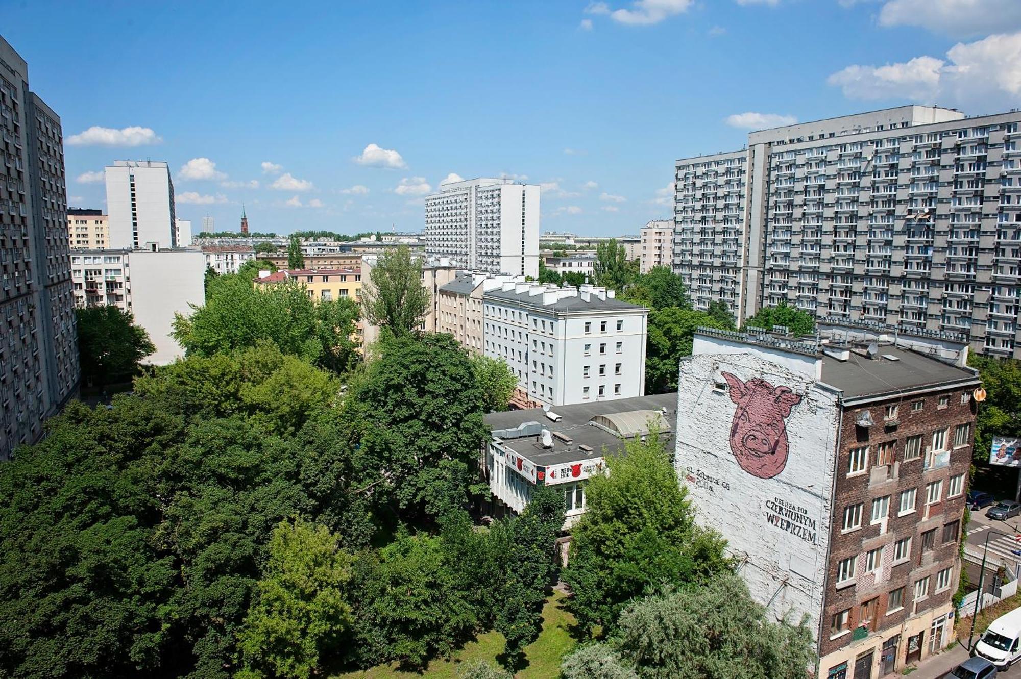 Mennica Residence Patronus Apartments Warschau Exterior foto
